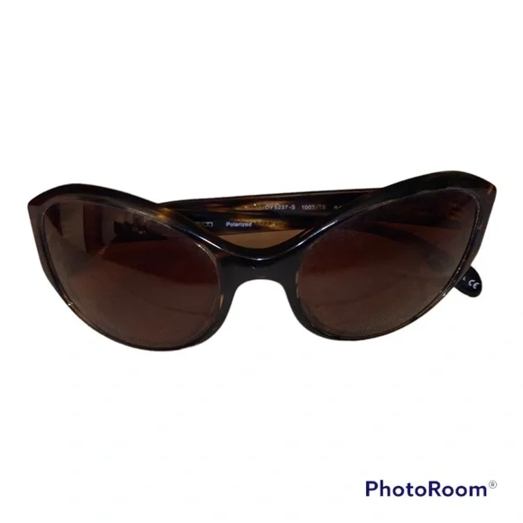 Oliver People’s Addie sunglasses Oliver Peoples - Addie Black Polarized Cateye Sunglasses main image 4
